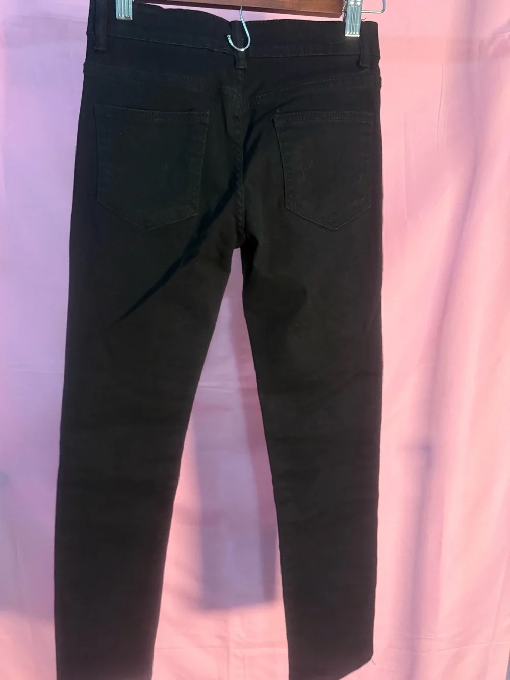 Trestyles black distressed skinny jeans new without tags